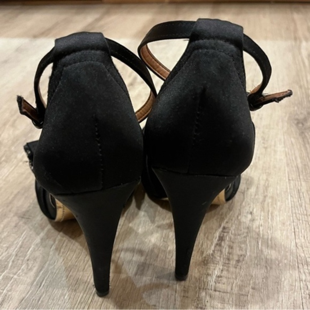 BCBGMaxAzria Black Stiletto Heels 8.5 B - Picture 8 of 15